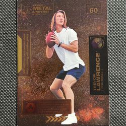 2021 Skybox Metal Universe Champions Trevor Lawrence Rc Rookie Copper Parallel # 60