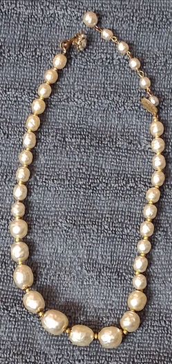 Miriam Haskell pearl necklace