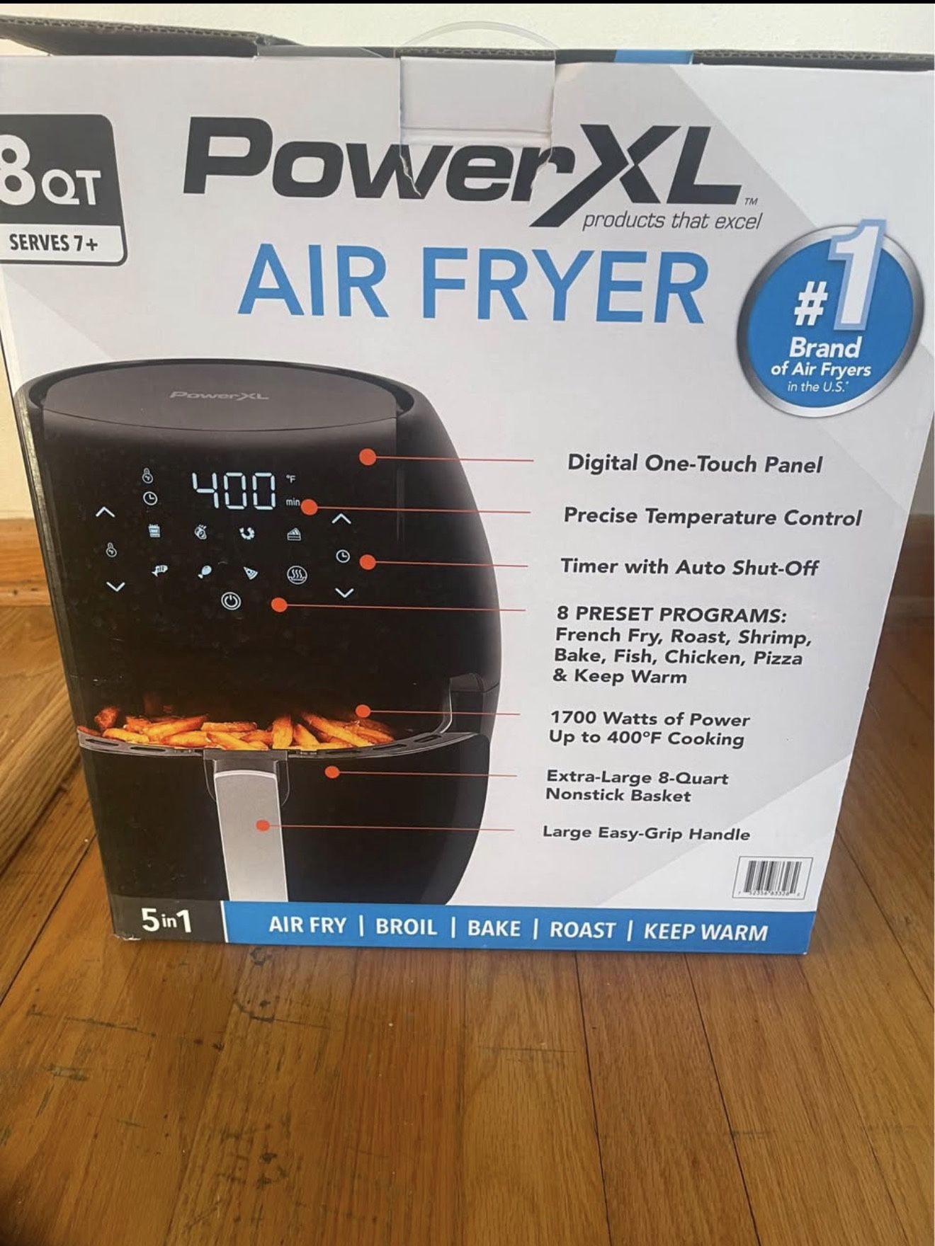 Powerxl Air Fryer 8Qt New