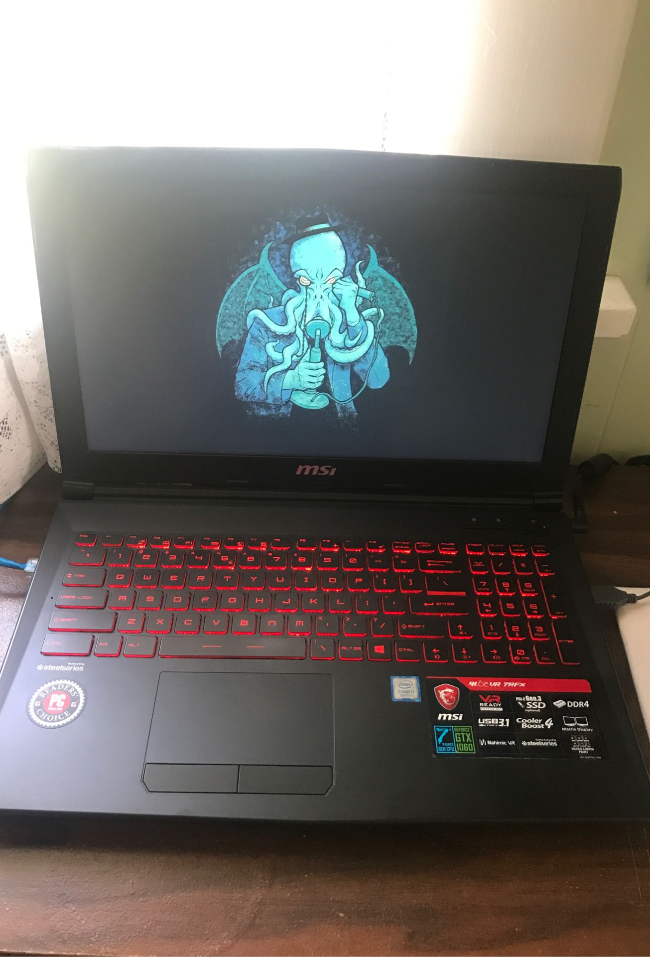 MSI gaming laptop