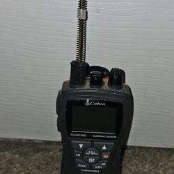 Cobra MRHH350 FLT Floating VHF Handheld Marine Radio - Gray/Orange