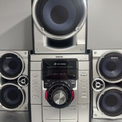 VINTAGE Sony HCD-GX555 Hi-Fi Stereo System