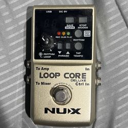 NUX looper Deluxe Pedal 