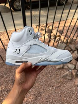 Jordan 5 White Metallic 👨‍🍳 Size 10.5  $170