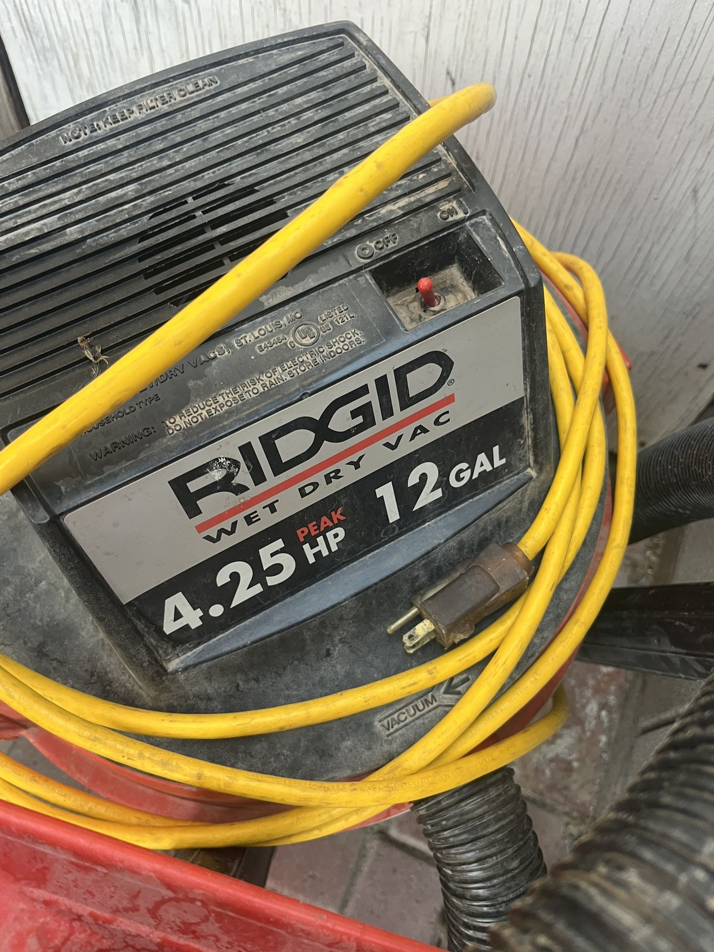 Ridgid Vet Dry vacuum