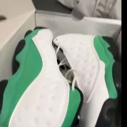 Like New Used Jordan 13 Lucky Green 