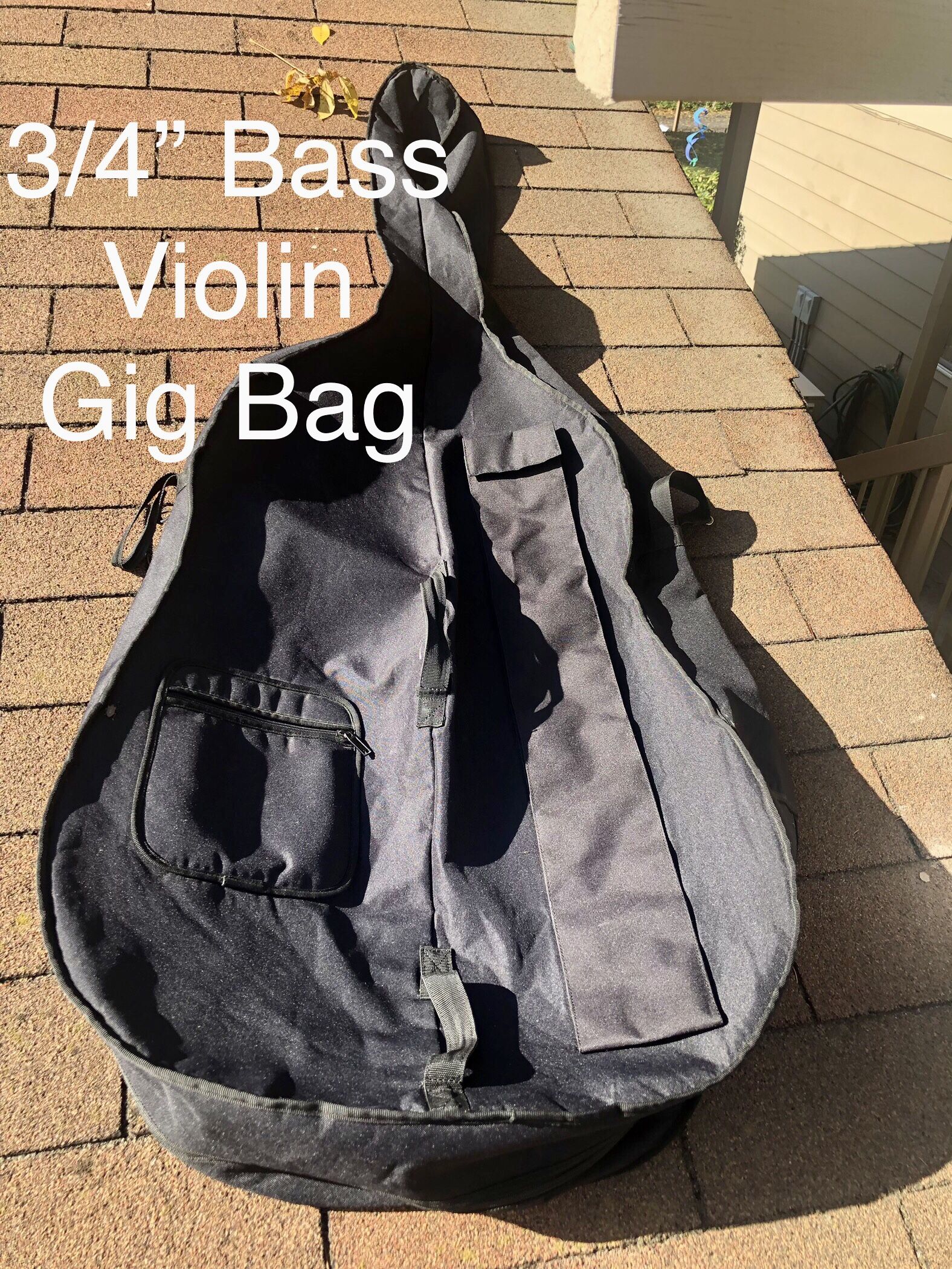 Bass Violin Case - Left-Handed