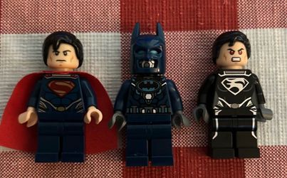 LEGO DC Superman Batman Minifigures Set of 3