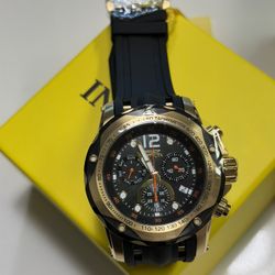 Gold And Black Invicta