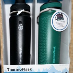 ThermoFlask® 24 Oz Double-wall Vacuum Insulated Stainless Steel