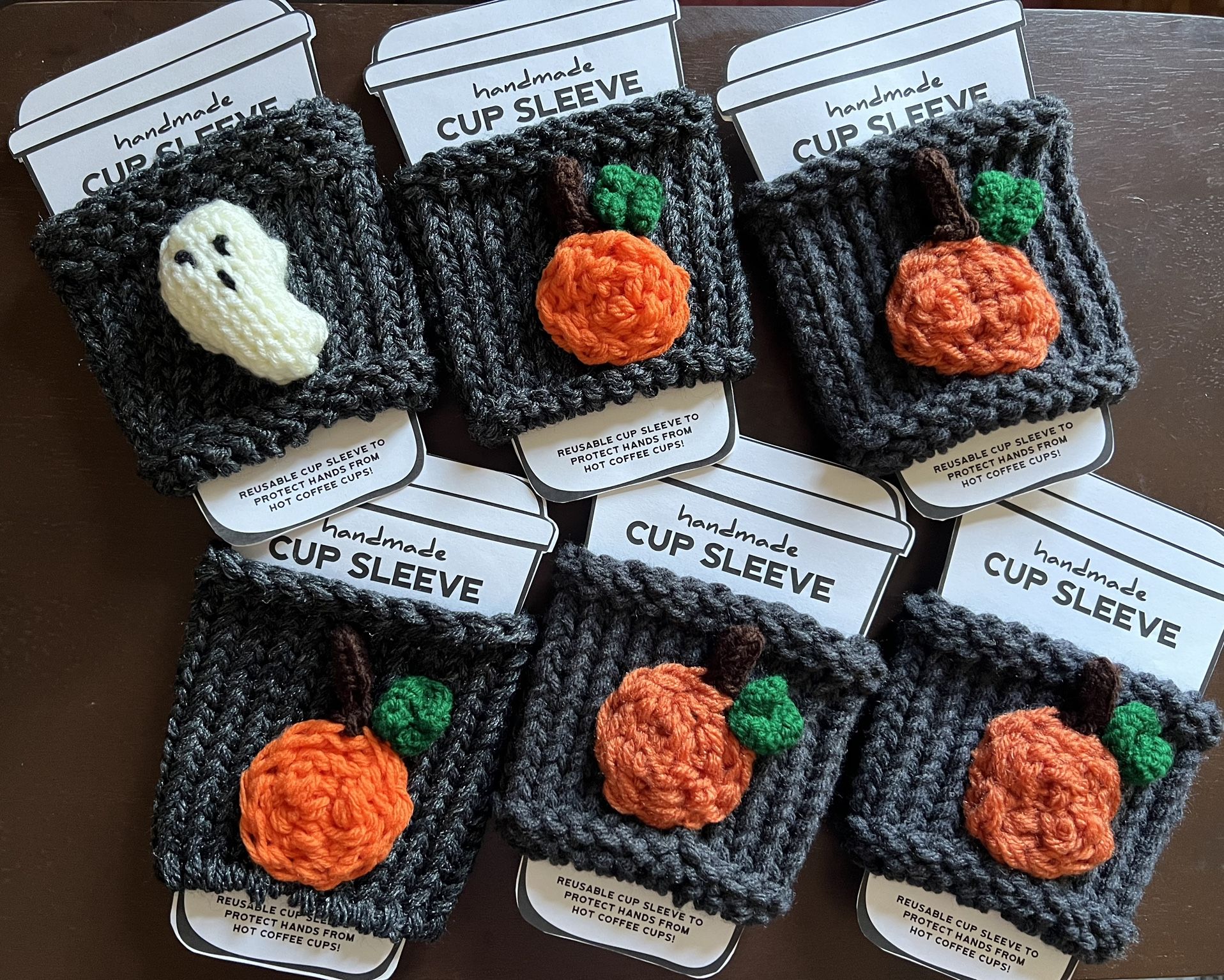 Fall Coffee Cup Sleeves