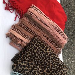 Scarves, will sell Individually for $1-$2 OR all For $20