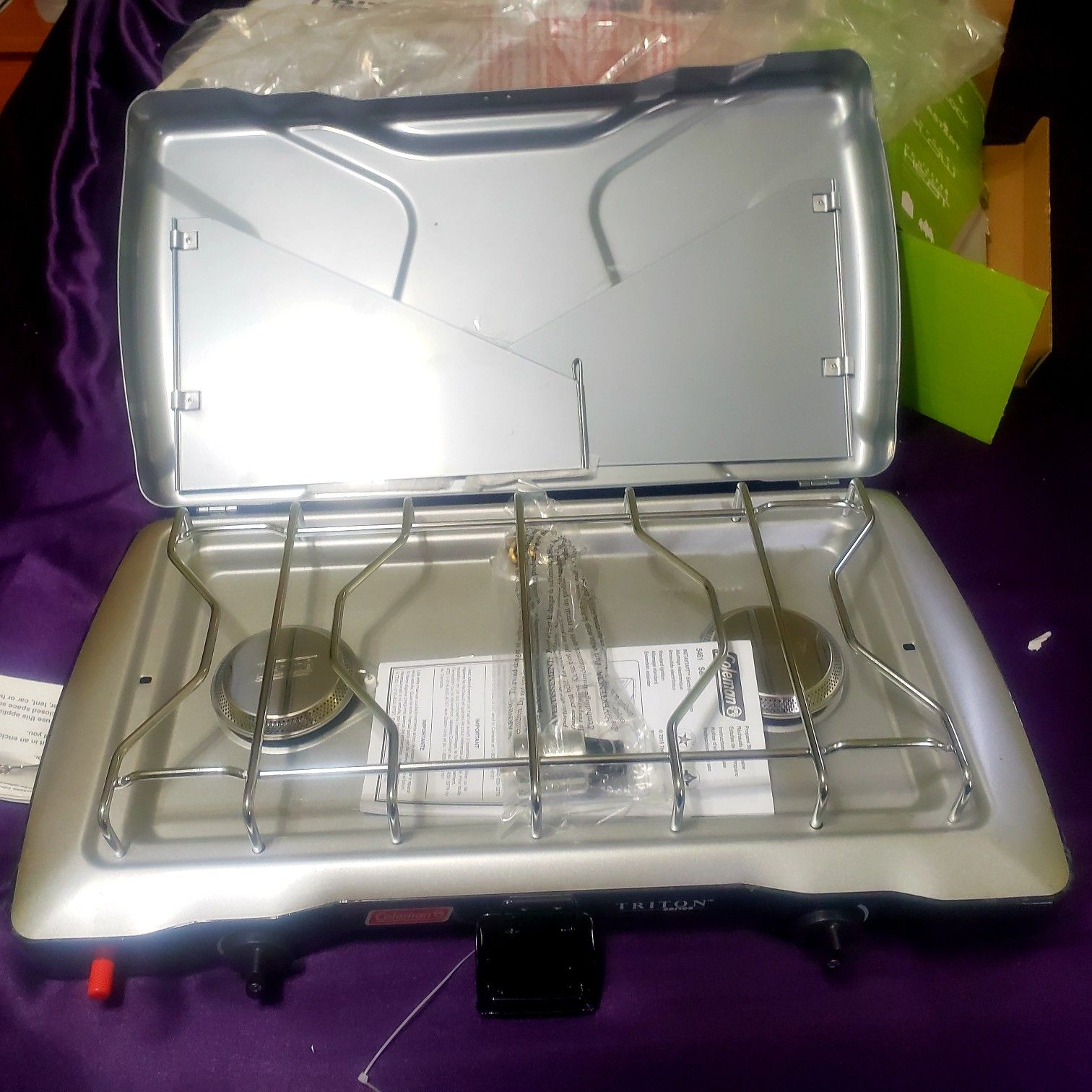 Coleman Triton + plus stove top MAKE ME AN OFFER !