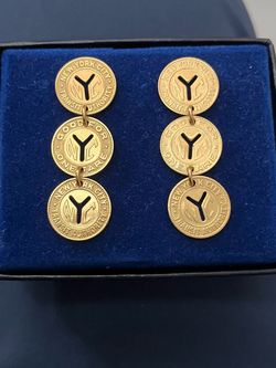 NYC Transit Authority Token Drop Earrings