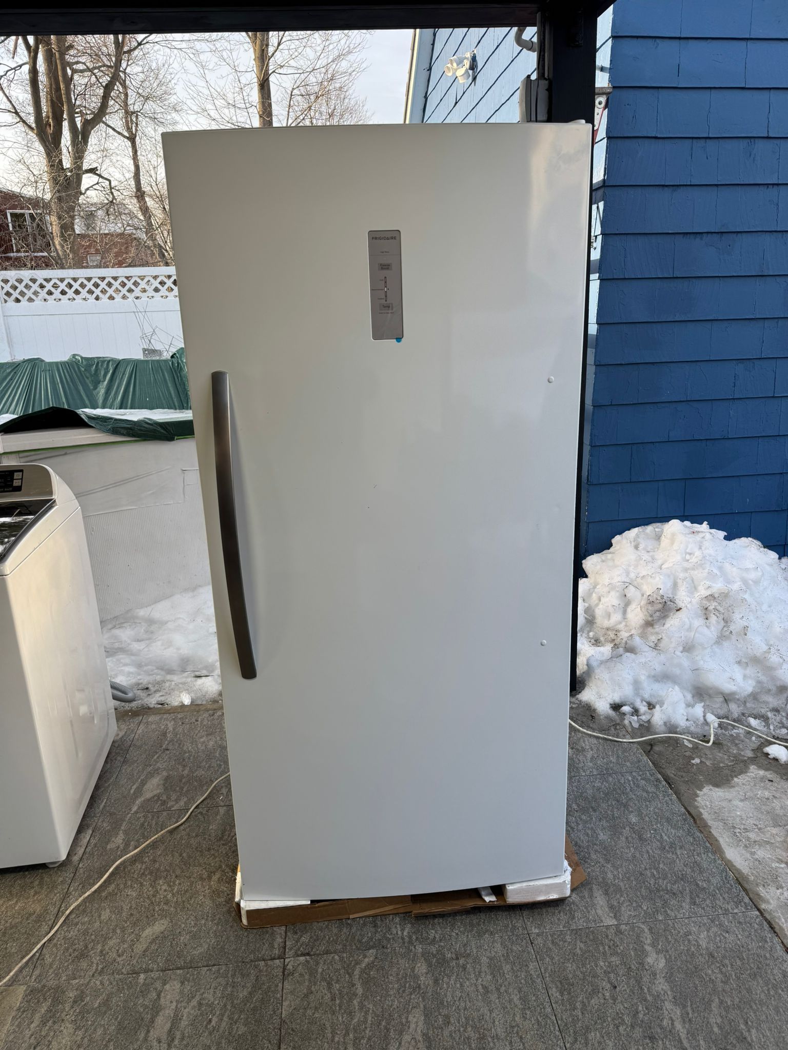 Frigidaire freezer 34 x 70 brand new 