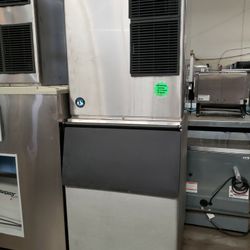 Used Hoshizaki 500lbs Ice Maker With Bin 