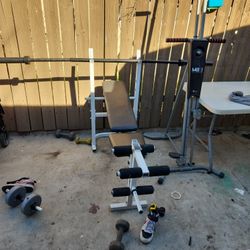 Bench With Bar 