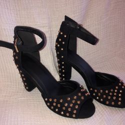 Torrid black Studded Heels