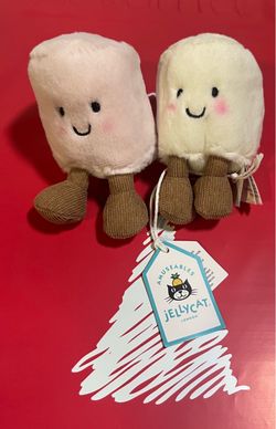 Jellycat Pink And White Marshmallows