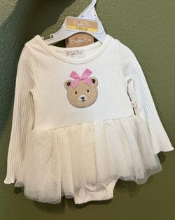 Baby Girl Teddy Bear Tutu Dress