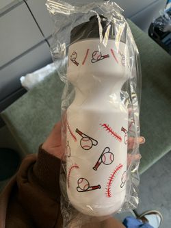 Box Of New Baseball Water Bottles (9)