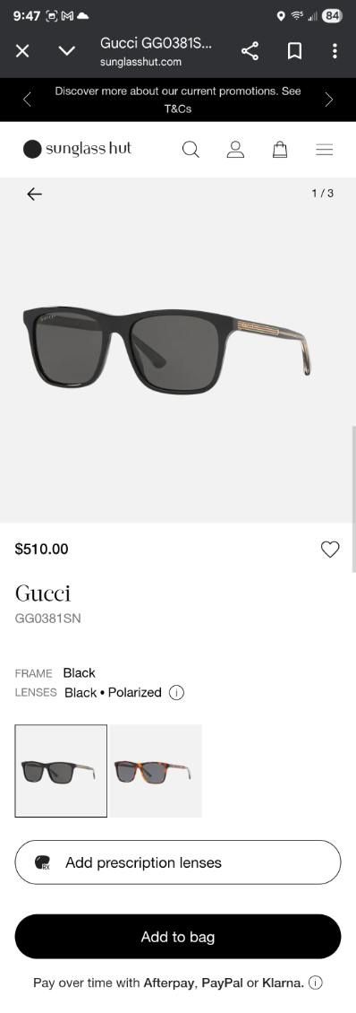 Gucci Sunglasses
