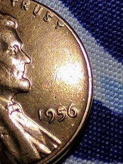 1956 no mint double die penny