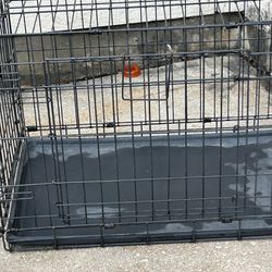 large  dog cage 