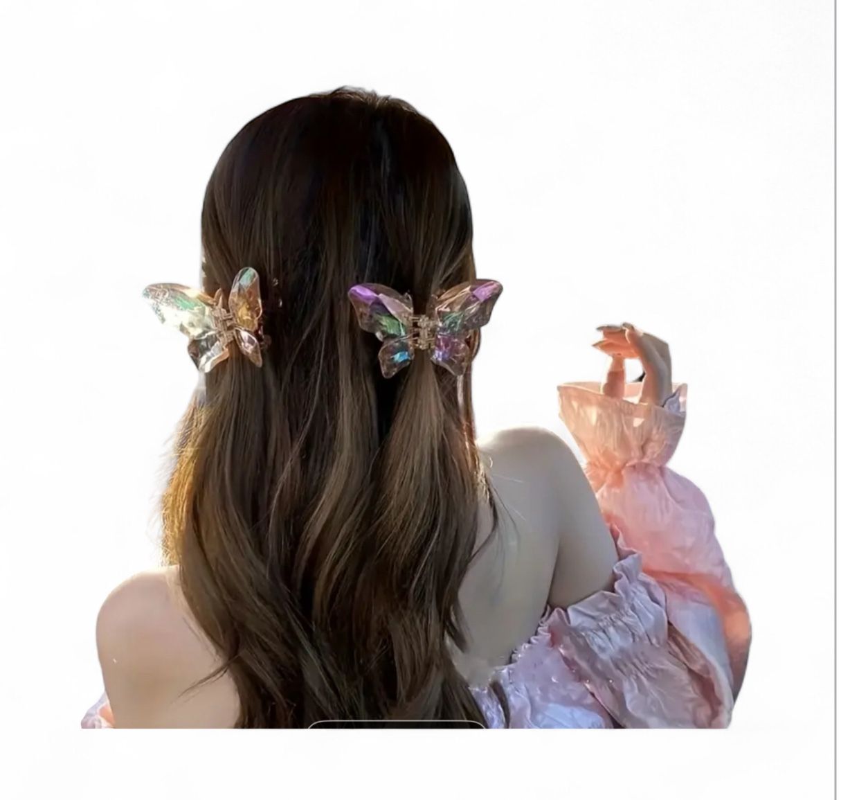 Butterfly Hair Clips (set Of 6)