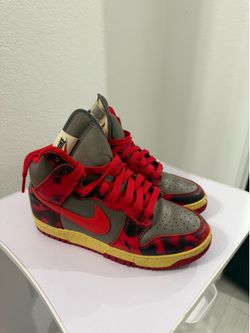 Nike dunk high 1985 red acid