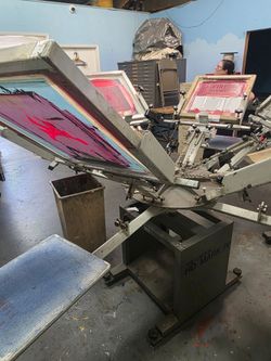 Lawson Screen Printing Press + Flash – FREE Screens, Ink & Squeegees