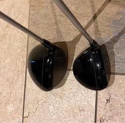 Callaway Epic Flash Sub Zero 9* Driver and 15* 3 wood set, both have Projext X Even Flow regular flex graphite shafts