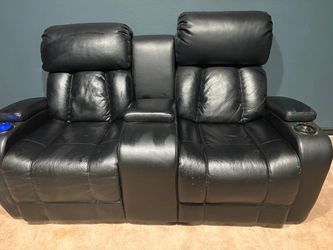 2 seater (reclining theater style seats)