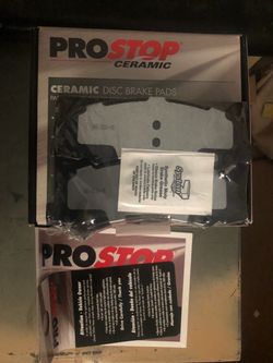 Ceramic disc brake pads