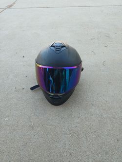 Motorcycle helmet large