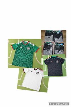 Mexico Soccer jerseys jersey kids and adults 3x120$ 2 x 90$ 1 x50$ Mexico and USA small to 6xl read the description  Size 6xl slim fit is 65$ each  Sl