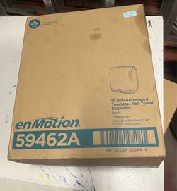 10 inch automated touchless roll towel dispenser