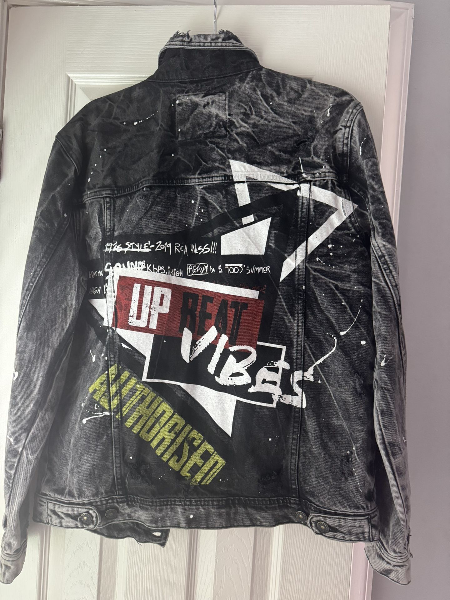 Zara Men’s Distressed Jacket