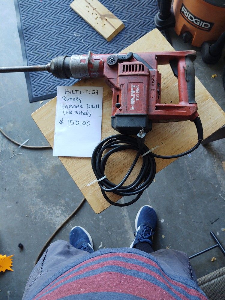 Hilti te 54 hammer drill sale