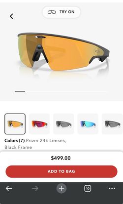 Oakley Sunglasses Prizm 24k Black Frame