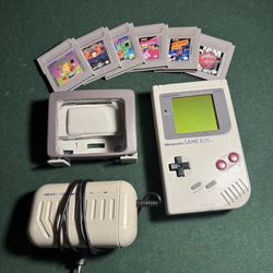 GameBoy +6 games and magnifier