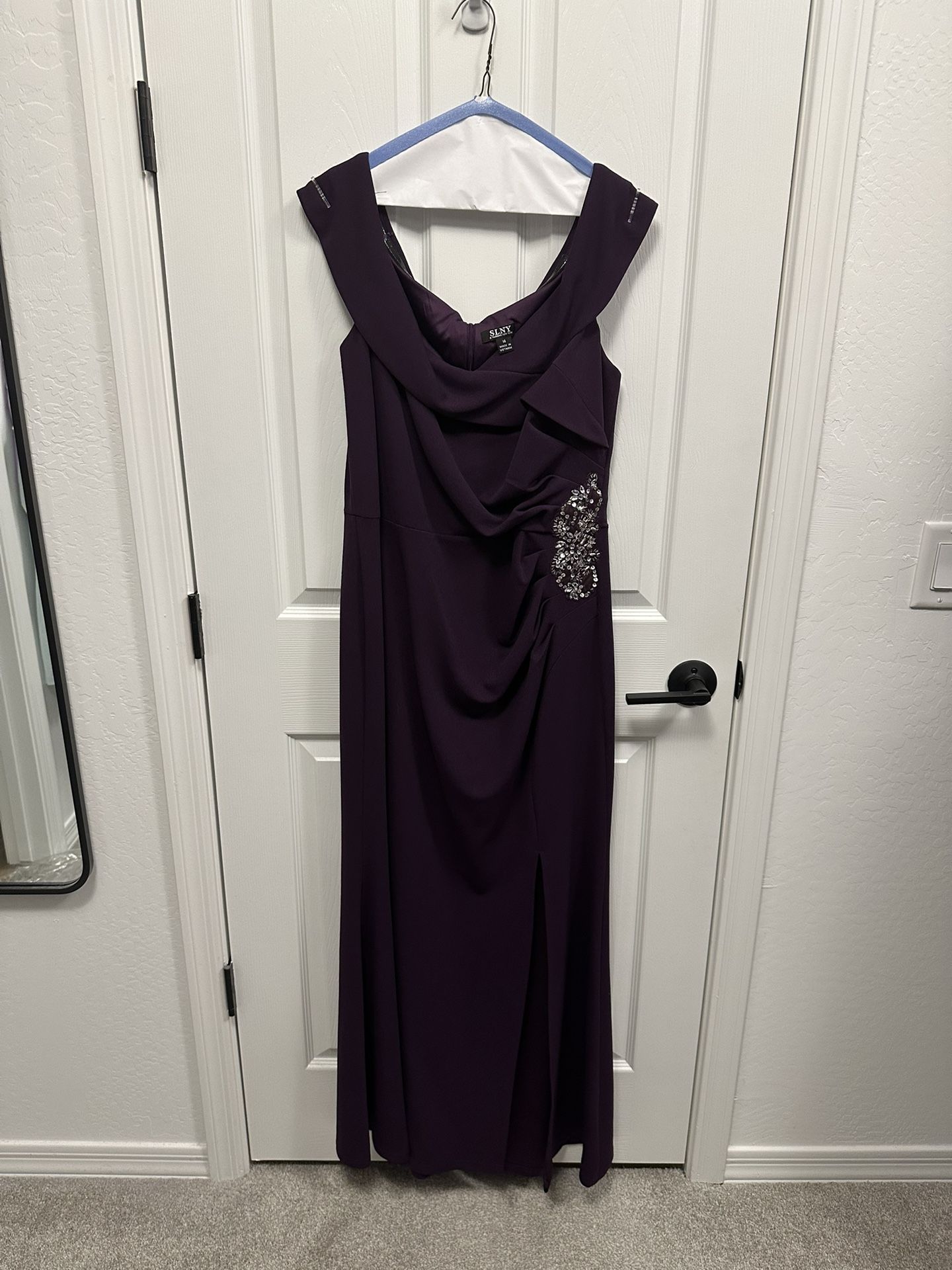 Purple Long Dress