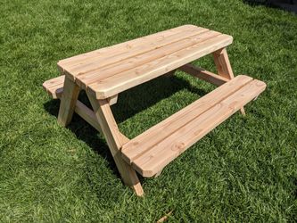 Kids Picnic Table Bench
