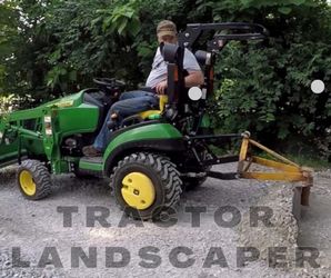 Jonn Deere Tractor / Small Tree/ Bush Work 