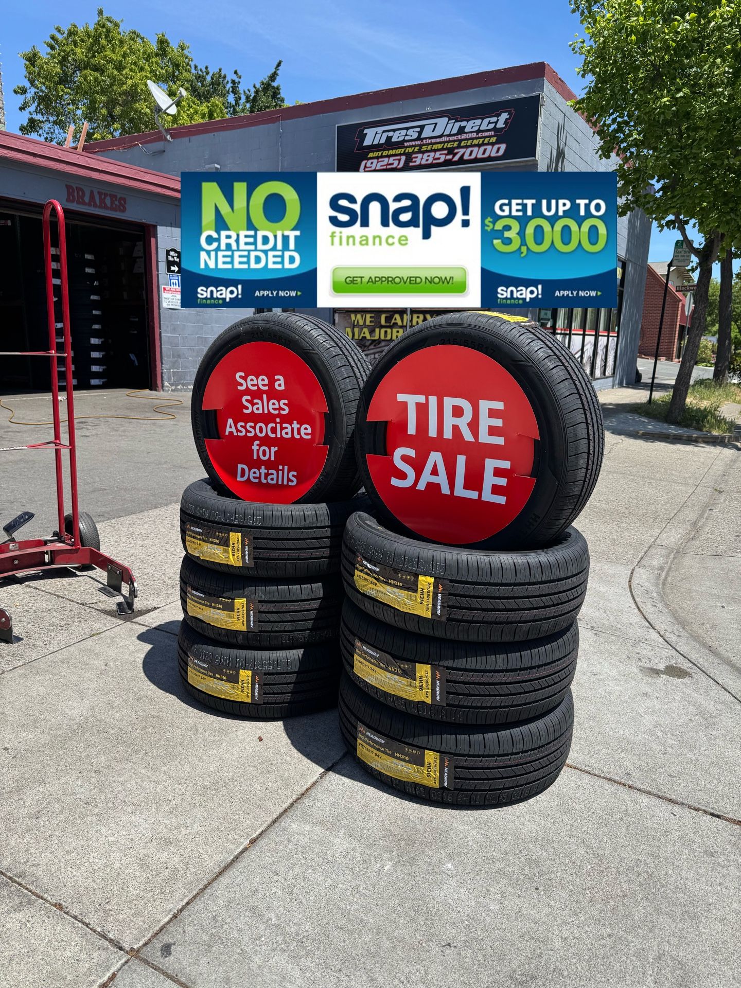 235-40-19 Tires 39$ Down Payment Only