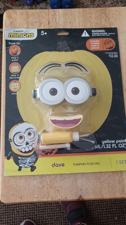 Minion Pumpkin Decor Kit
