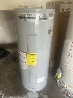 Electric 40 gallon ao smith water heater