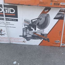 12 Inch RidgidDual Bevel miter Saw 