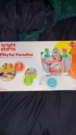 Vibrating bouncer for babies