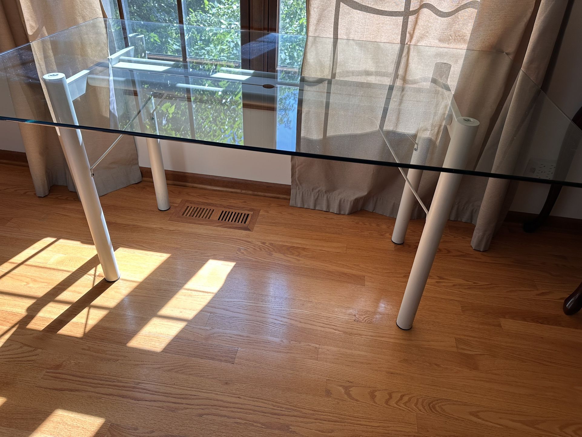 Glass Top Computer and /or Office Table